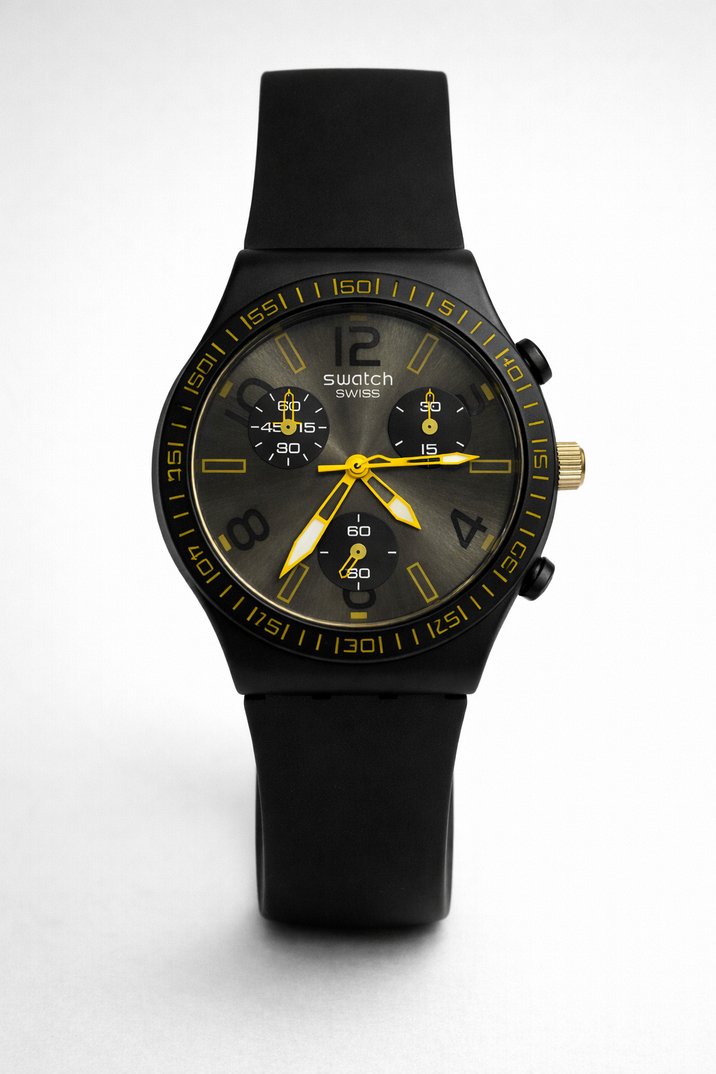 Swatch Checkpoint Black - L'Élégance Sportive Urbaine