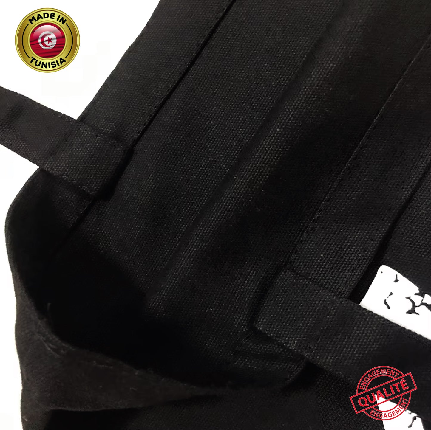 Tote Bag Noir Anime "GGRLEX" - Sac Toile Manga Gamer Style | Kawaii Tunisie