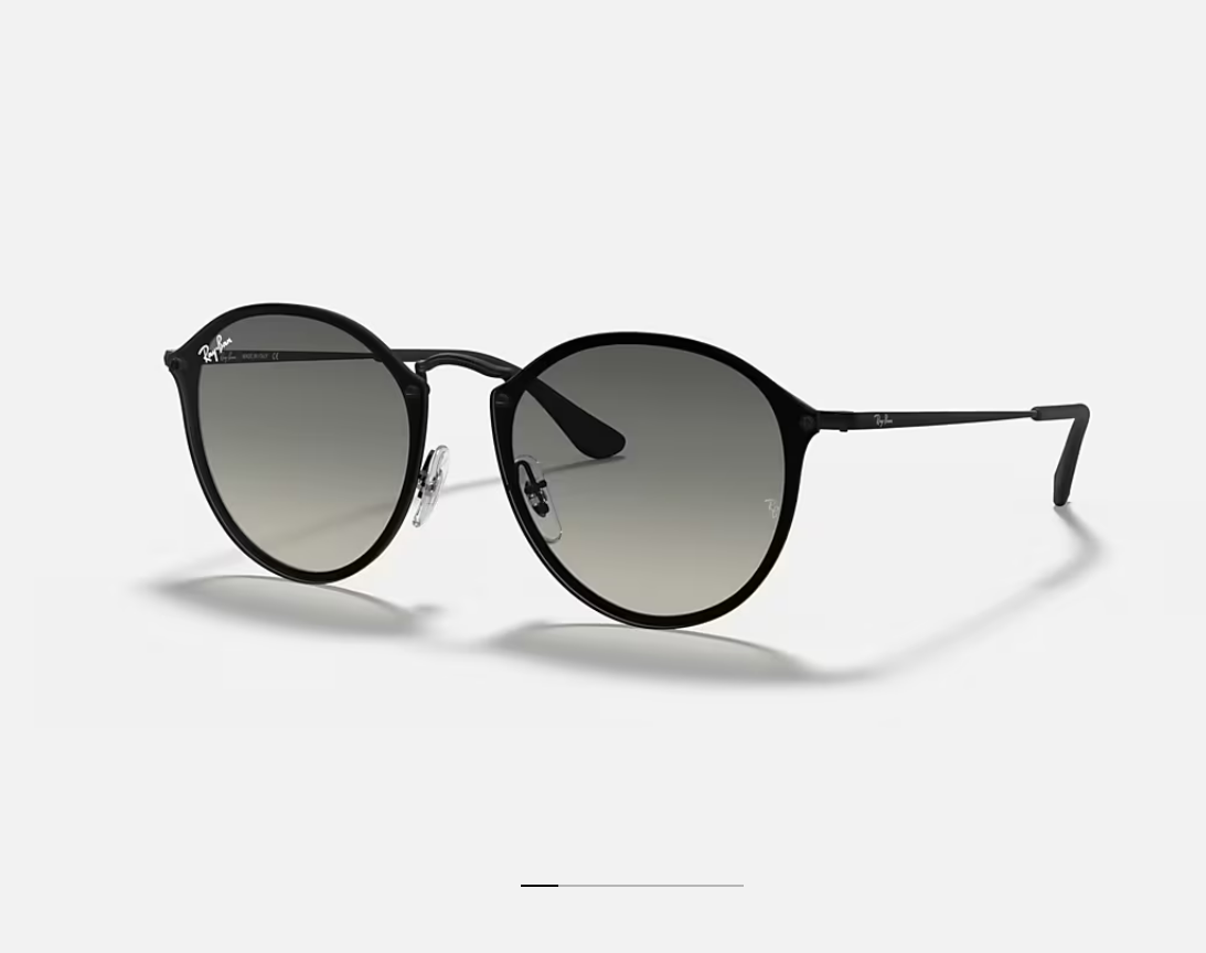 Ray-Ban Erika Metal - RB3539 - Lunettes de Soleil Noir / Gris Dégradé