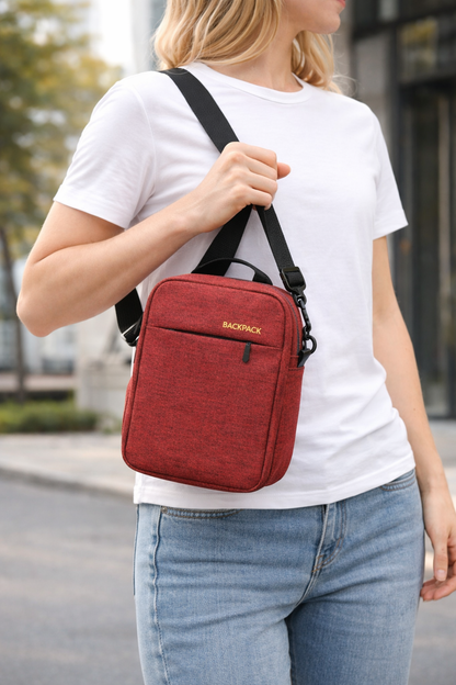 Sac à Dos Multifonction 3-en-1 – + USB Laptop Backpack Set