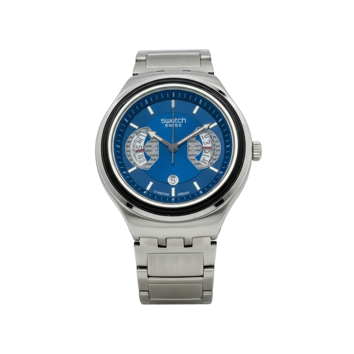 Montre Homme Swatch Irony Chrono Cadran blue  - YVS488G