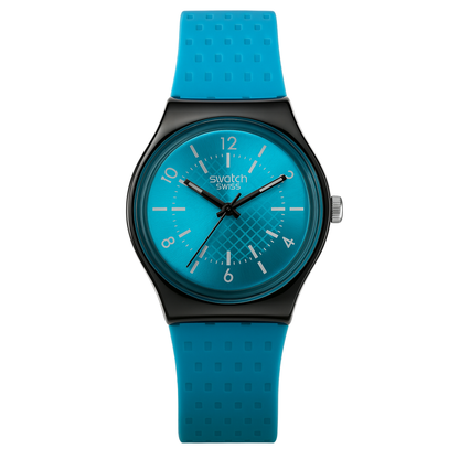 Montre Swatch Bleue Classique – Légère & Élégante pour un Style Quotidien