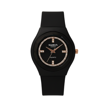 Montre Swatch Irony Skin Black – Modèle SUOB728