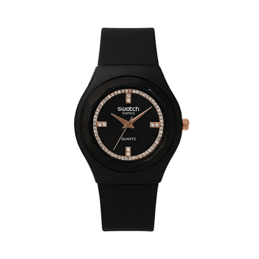 Montre Swatch Irony Skin Black – Modèle SUOB728