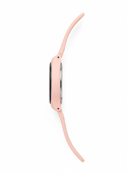 Montre Swatch Rose Poudré Scintillante avec Cadran Cristallisé